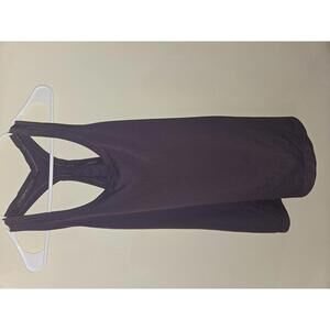 Yogaliscious Purple Racerback Tank Top Size M